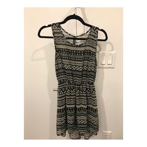 Divided by HM Hipster Tribe Black Dress